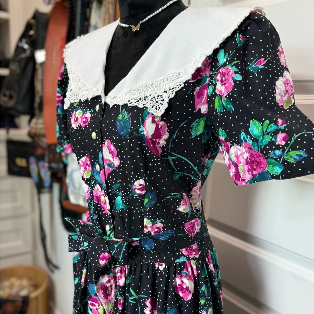 Vintage floral dress